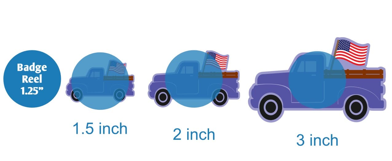 USA Truck - Acrylic Shape #1102
