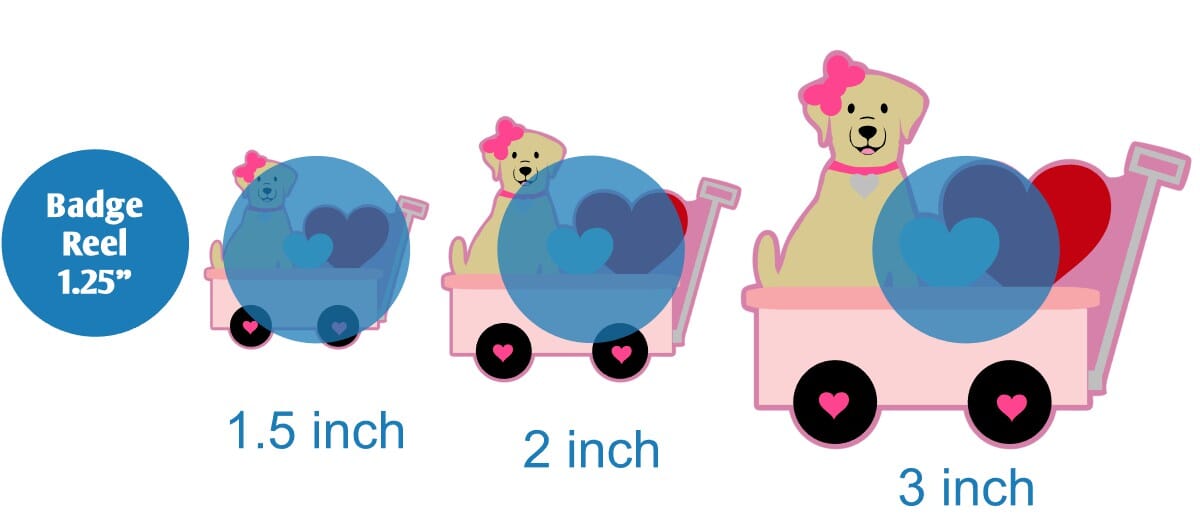 Valentine Wagon - Acrylic Shape #1109