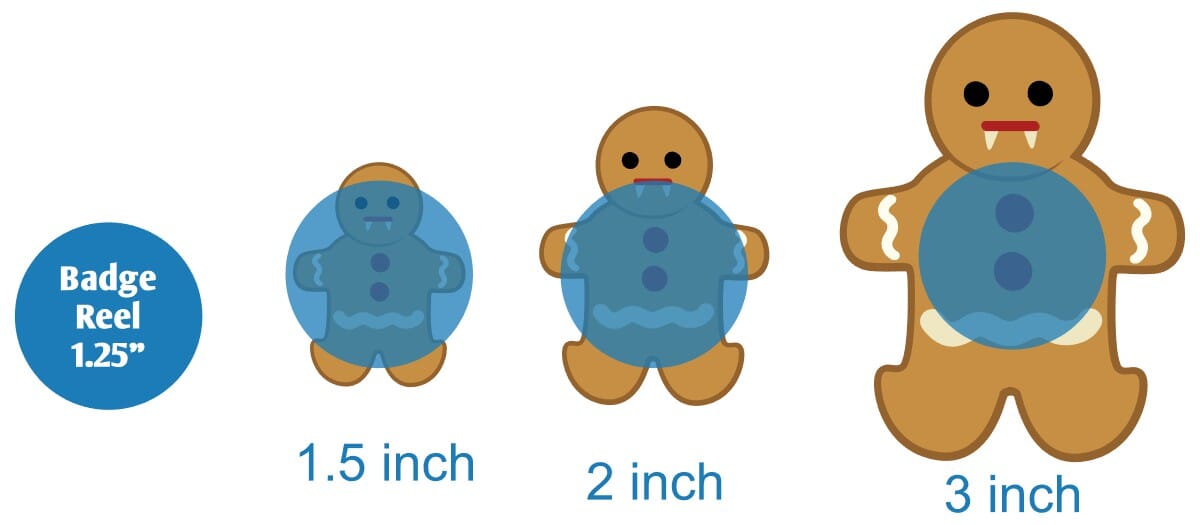 Vampire Gingerbread Man- Acrylic Shape #796