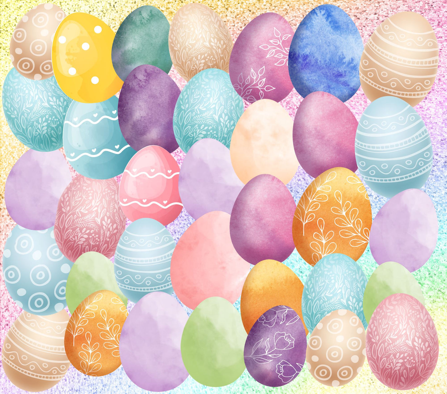 Water Color Eggs - CW0098