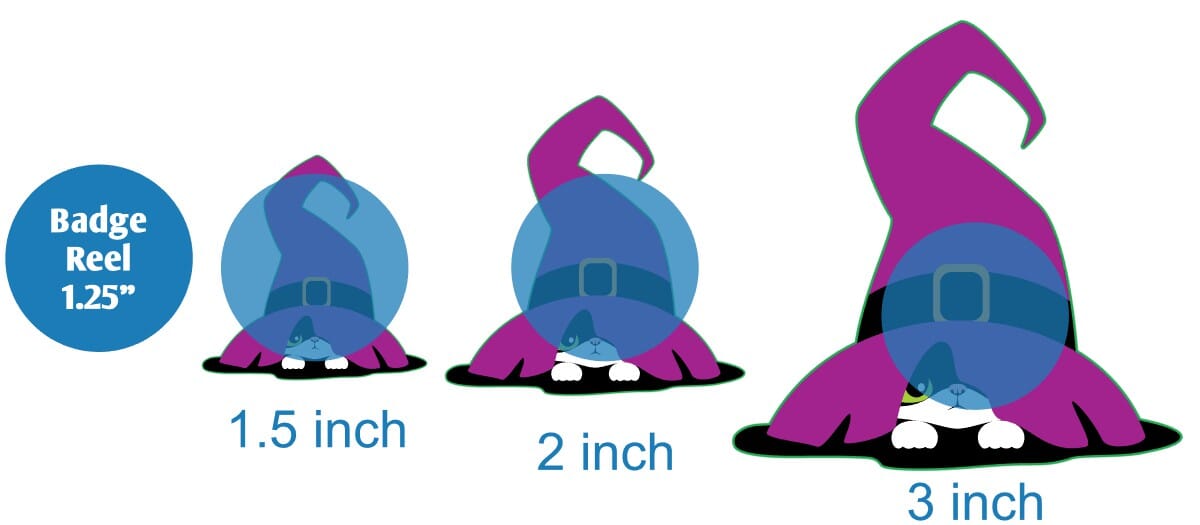 Witch Hat and Black Cat - Acrylic Shape #1626