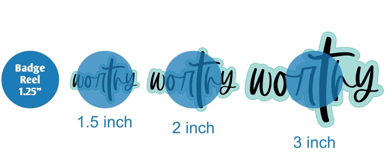 Worthy - Acrylic Shape #1025