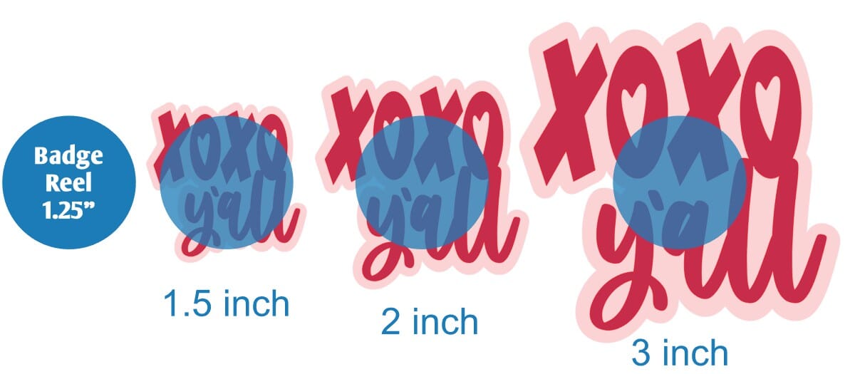 XOXO Yall - Acrylic Shape #1919