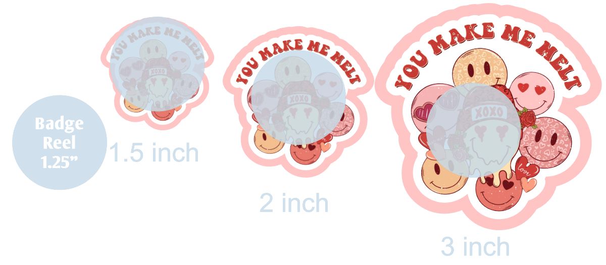 You Make Me Melt - DECAL AND ACRYLIC SHAPE #DA0685