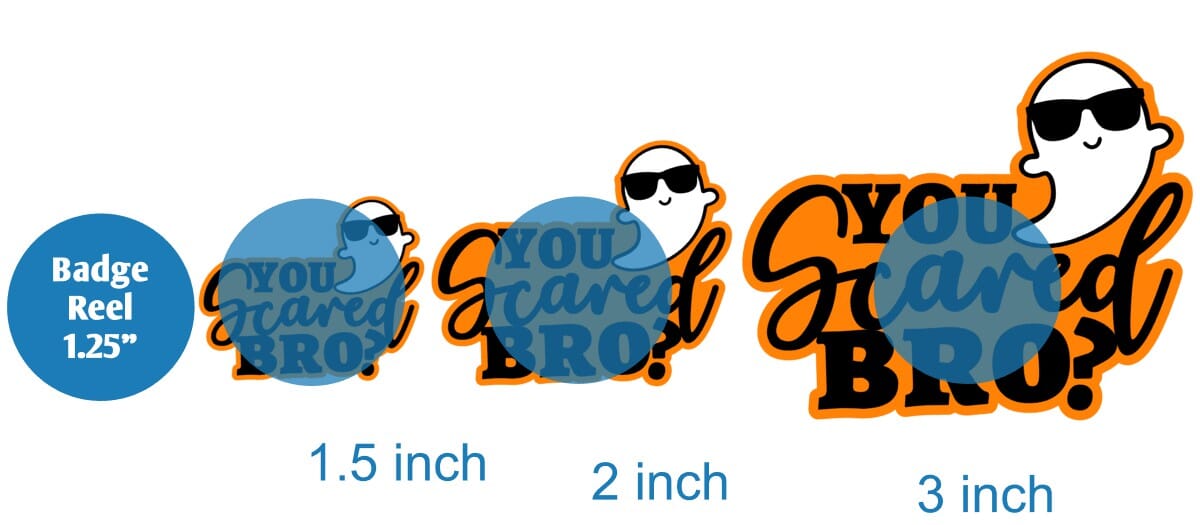 You Scared Bro - Acrylic Shape #859