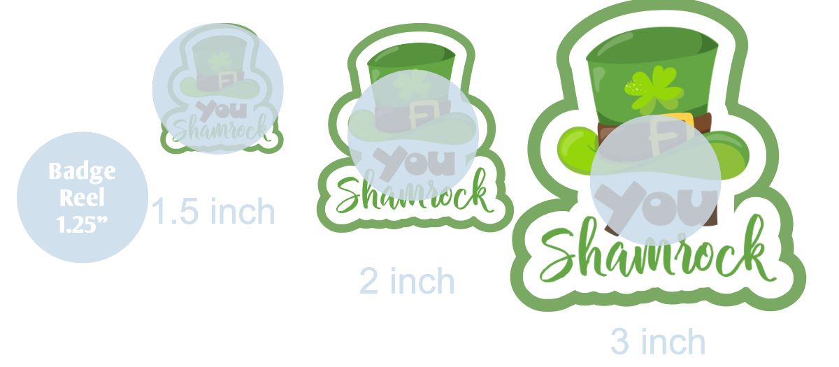 You Shamrock - DECAL AND ACRYLIC SHAPE #DA0624