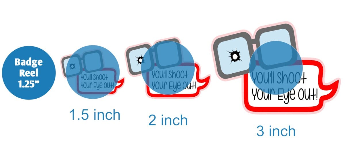 Youll Shoot Your Eye Out - Acrylic Shape #1082