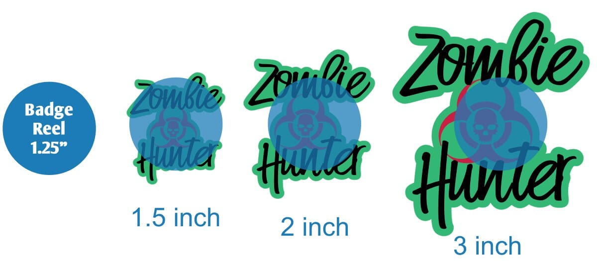 Zombie Hunter - Acrylic Shape #948