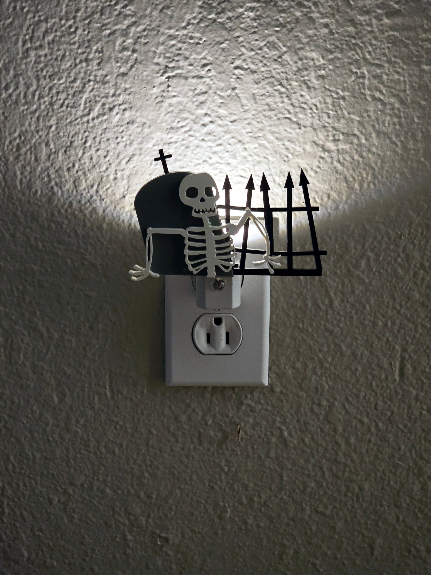 Skeleton Graveyard Night Light - Acrylic Shape #NL0001