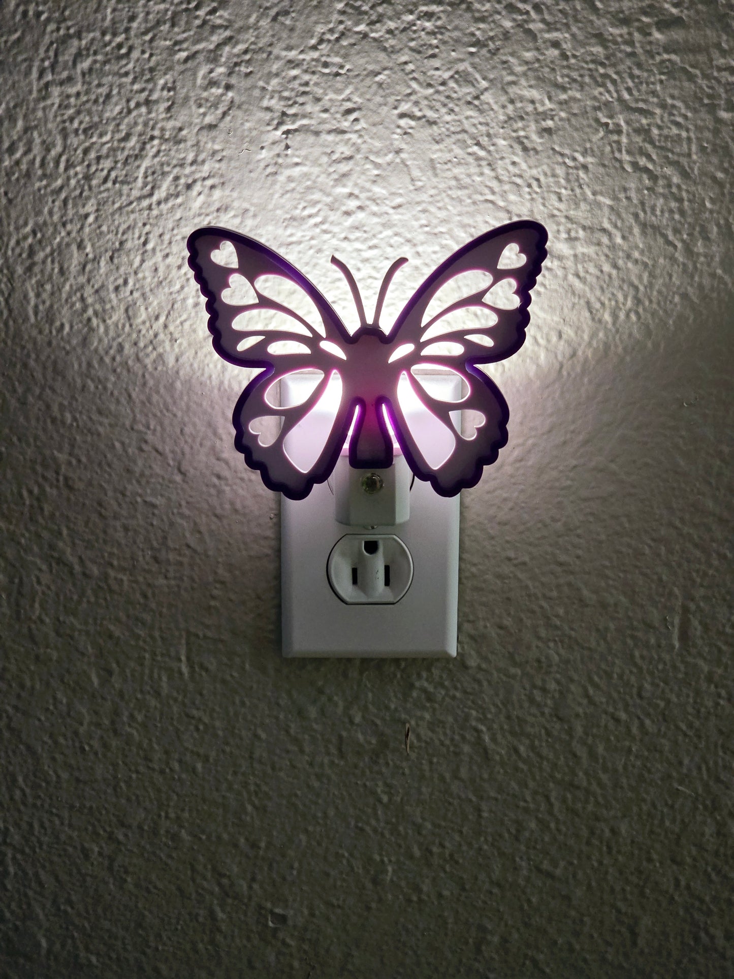 Purple Butterfly Night Light - Acrylic Shape #NL0010