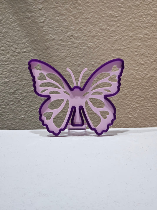 Purple Butterfly Night Light - Acrylic Shape #NL0010