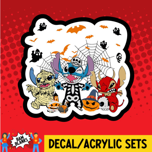 626 in Halloween Costumes - DECAL AND ACRYLIC SHAPE #DA03312