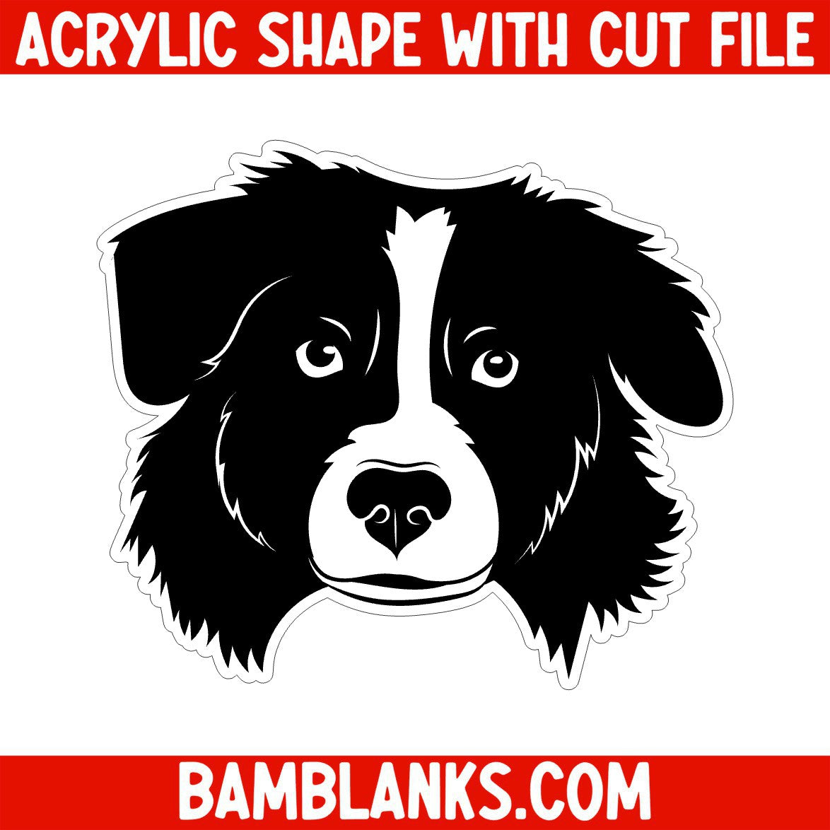 Australian Shepherd - Acrylic Shape #257