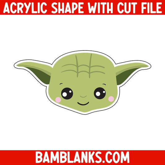 Baby Alien (Fan Art) - Acrylic Shape #485