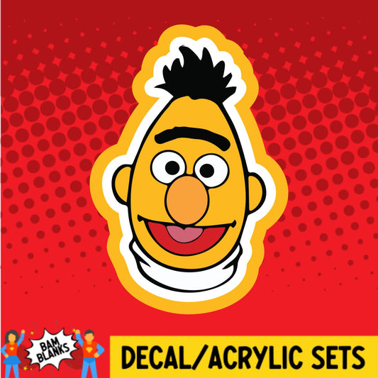 Bert - DECAL AND ACRYLIC SHAPE #DA02616