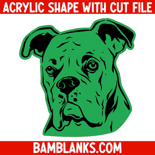 Boxer  - Acrylic Shape #820