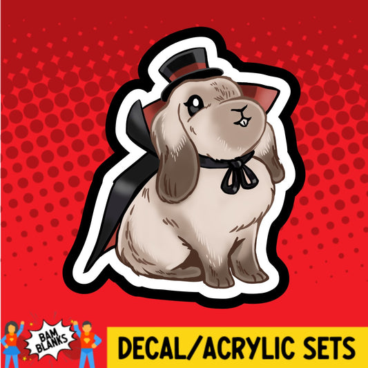 Bunnicula - DECAL AND ACRYLIC SHAPE #DA02320