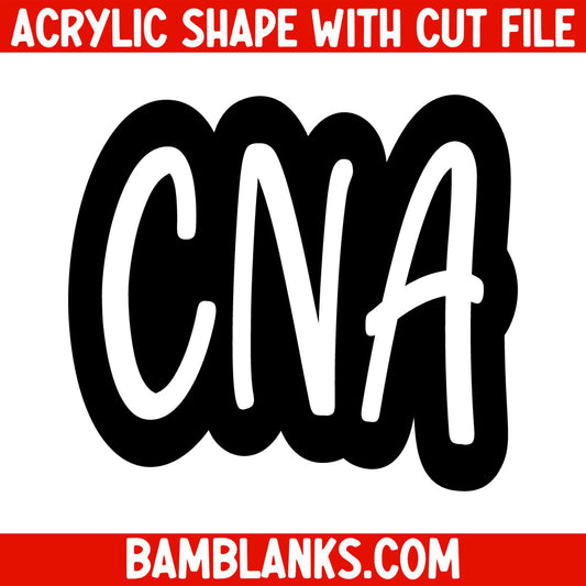 CNA 2 - Acrylic Shape #1313