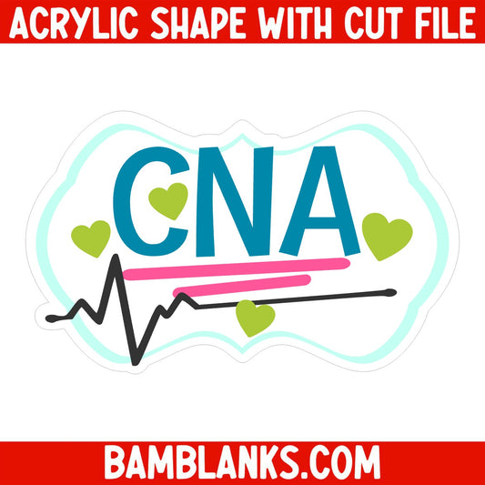 CNA - Acrylic Shape #1667