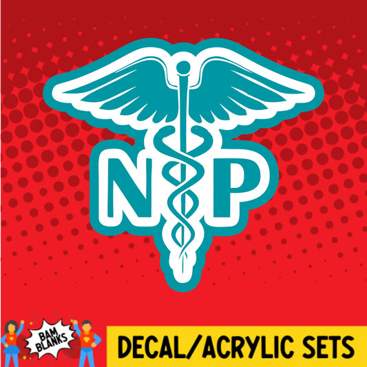 Caduceus NP - DECAL AND ACRYLIC SHAPE #DA02549