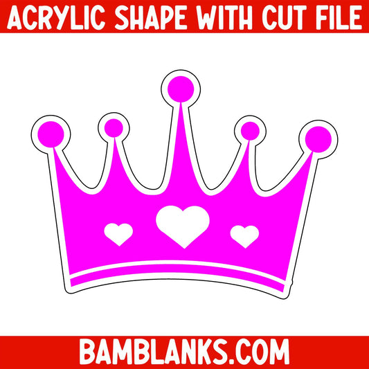 Crown - Acrylic Shape #1673