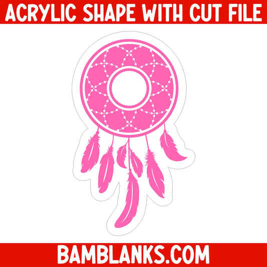 Dream Catcher - Acrylic Shape #1680