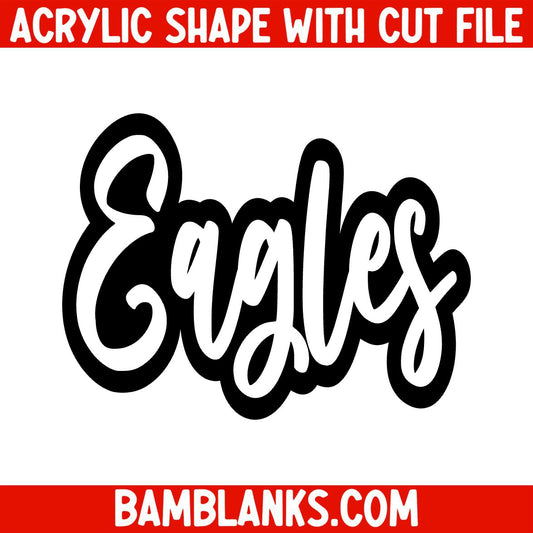 Eagles - Acrylic Shape #1522