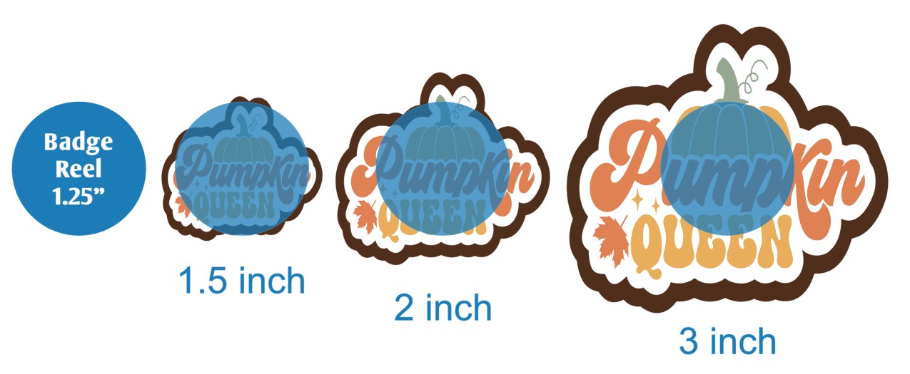 Fall Pumpkin Queen - DECAL AND ACRYLIC SHAPE #DA02698