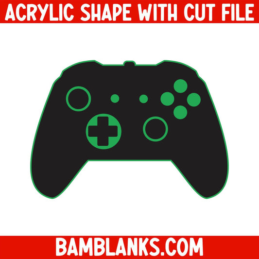 Game Controller 2 - Acrylic Shape #915