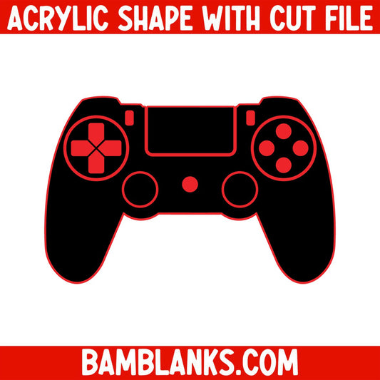 Game Controller - Acrylic Shape #914