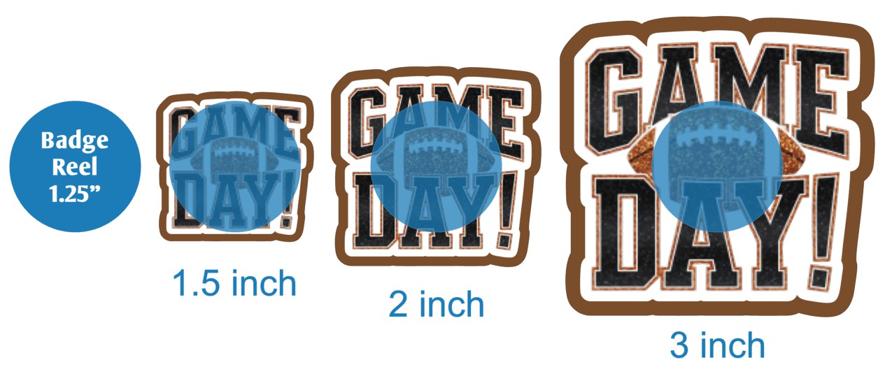 Game Day Glitter Football - DECAL AND ACRYLIC SHAPE #DA03331