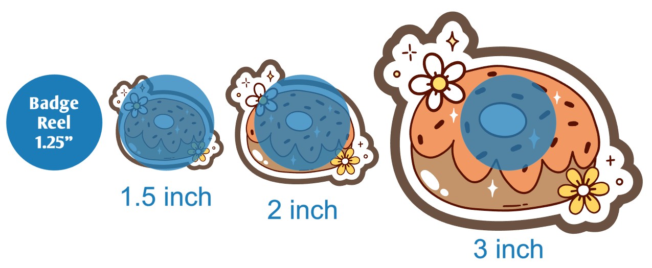 Groovy Donut - DECAL AND ACRYLIC SHAPE #DA03298