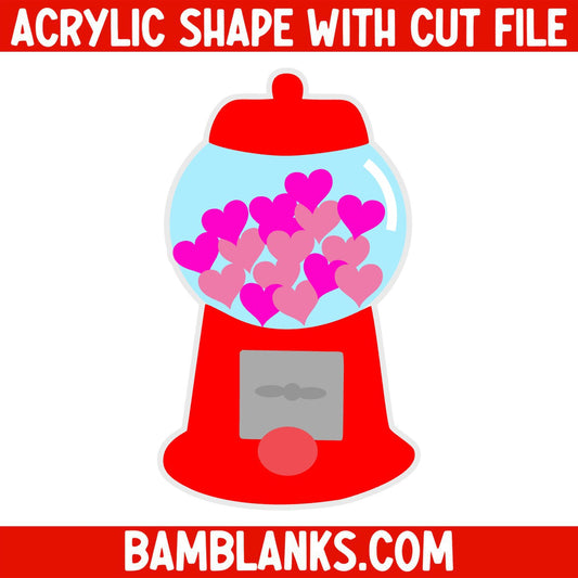 Gumball Machine - Acrylic Shape #389