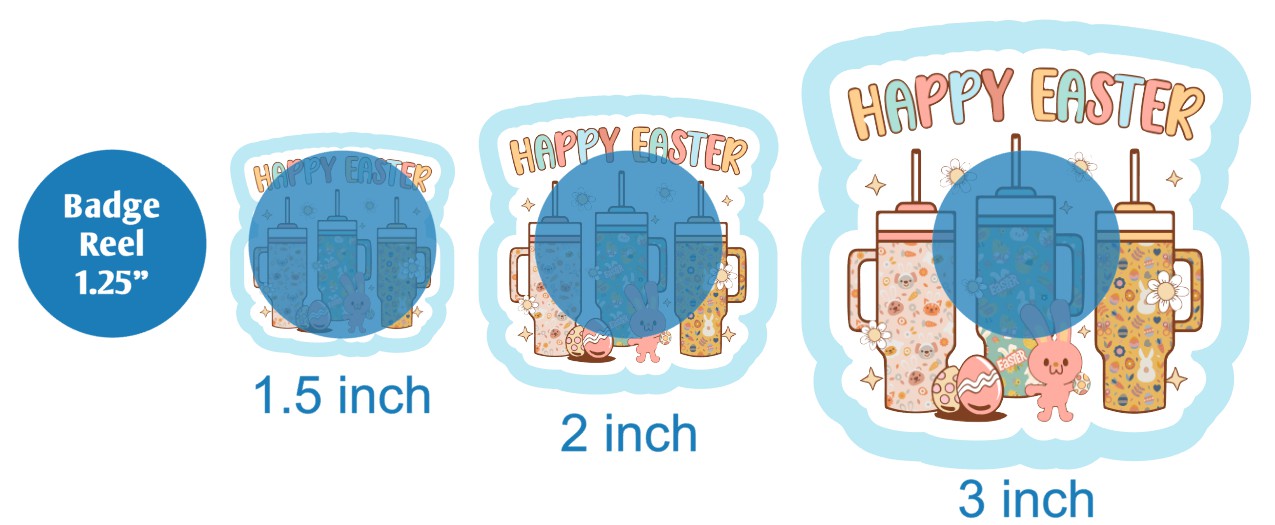 Happy Easter Stanley - DECAL AND ACRYLIC SHAPE #DA03617