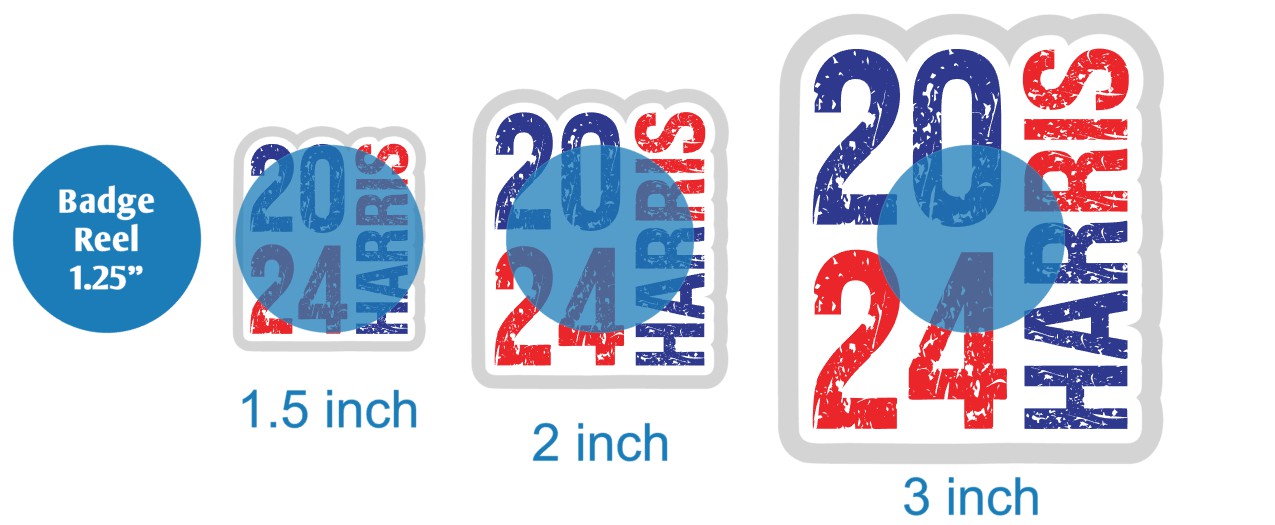 Harris 2024 - DECAL AND ACRYLIC SHAPE #DA03266