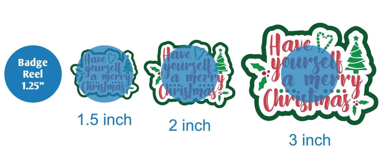 Have Yourself A Merry Christmas - DECAL AND ACRYLIC SHAPE #DA02498