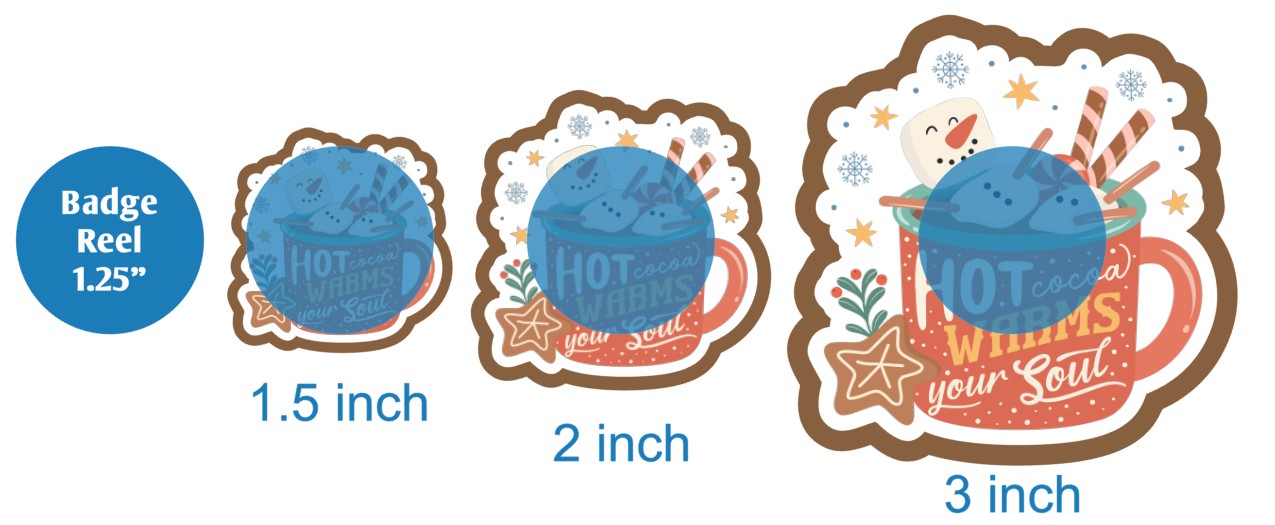 Hot Cocoa Warms Your Soul - DECAL AND ACRYLIC SHAPE #DA02819