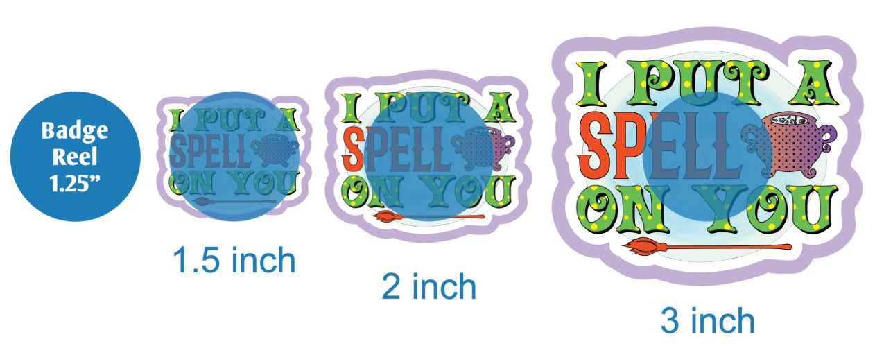 I Put A Spell On You - DECAL AND ACRYLIC SHAPE #DA02789