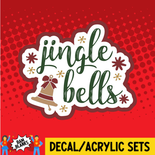 Jingle Bells - DECAL AND ACRYLIC SHAPE #DA02499