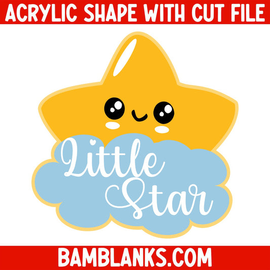 Little Star - Acrylic Shape #1377