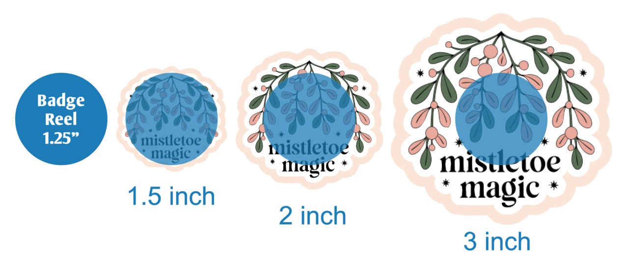 Mistletoe Magic - DECAL AND ACRYLIC SHAPE #DA03410