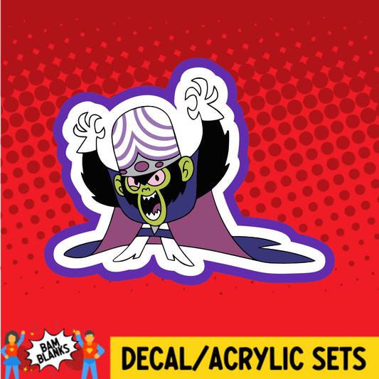 Mojo Monkey - DECAL AND ACRYLIC SHAPE #DA02473