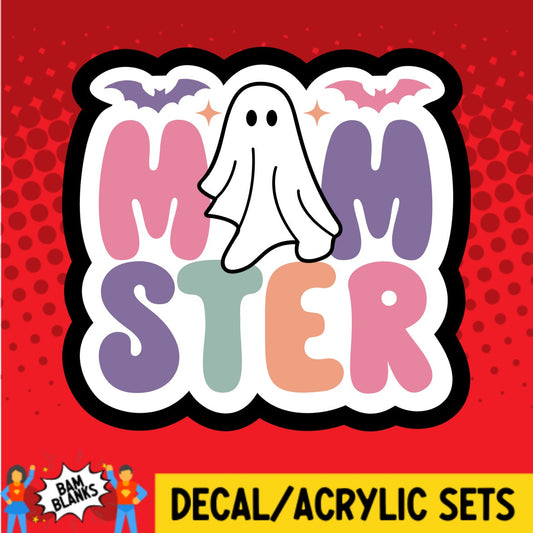 Momster - DECAL AND ACRYLIC SHAPE #DA02792