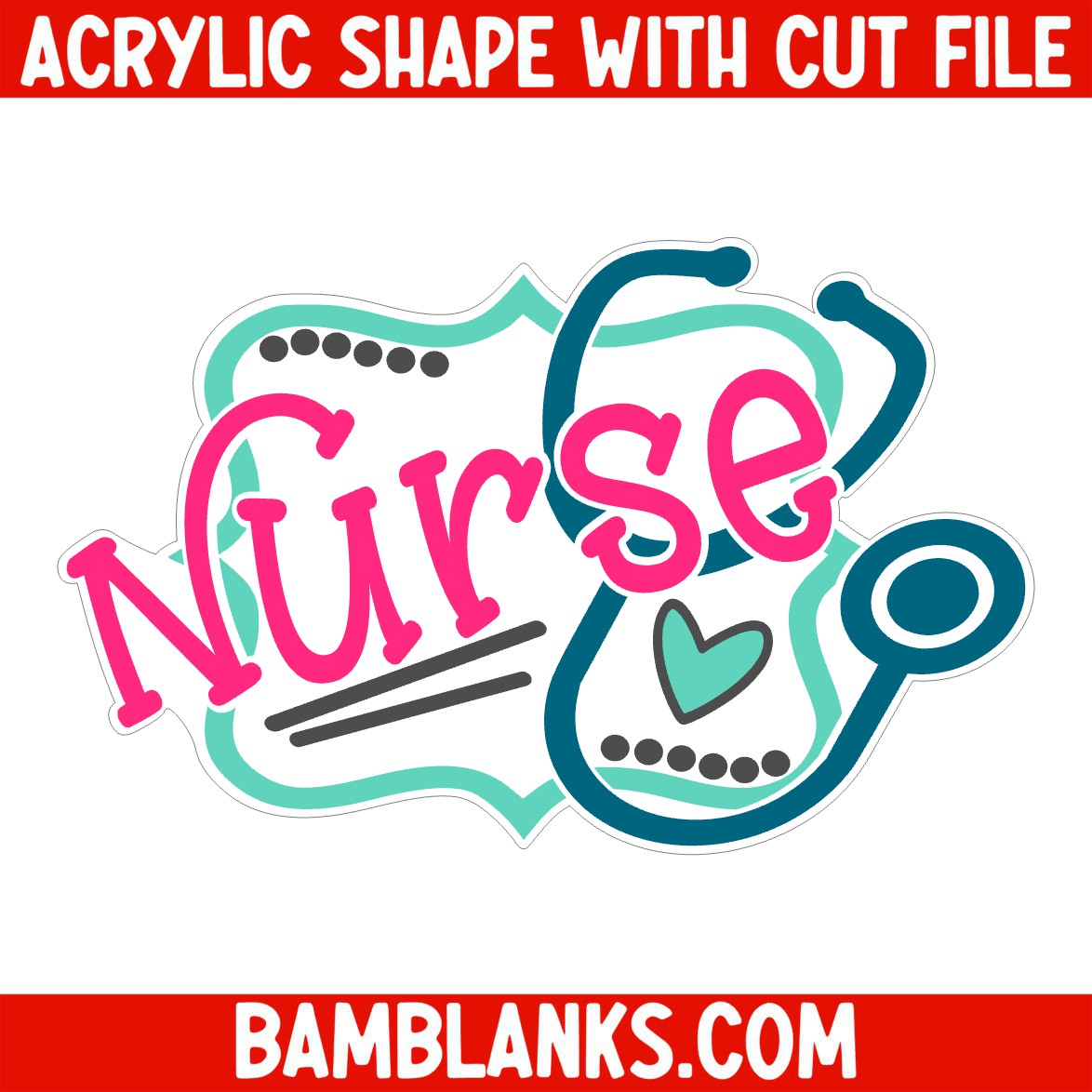 Nurse - Acrylic Shape #1724