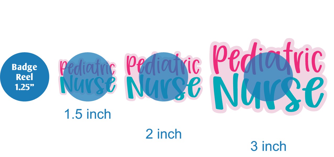 Pediatric Nurse - Acrylic Shape #243