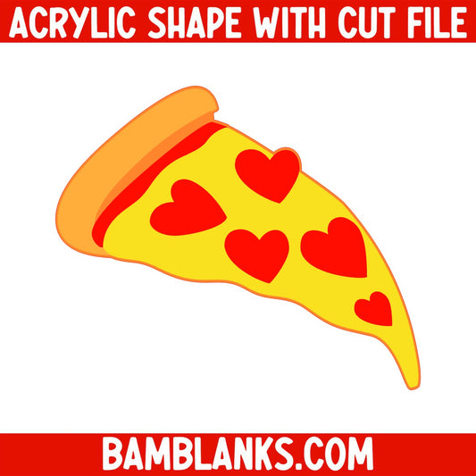 Pizza Slice - Acrylic Shape #1422