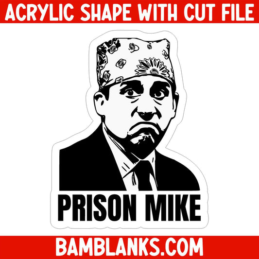 Prison Mike (Fan Art) - Acrylic Shape #148