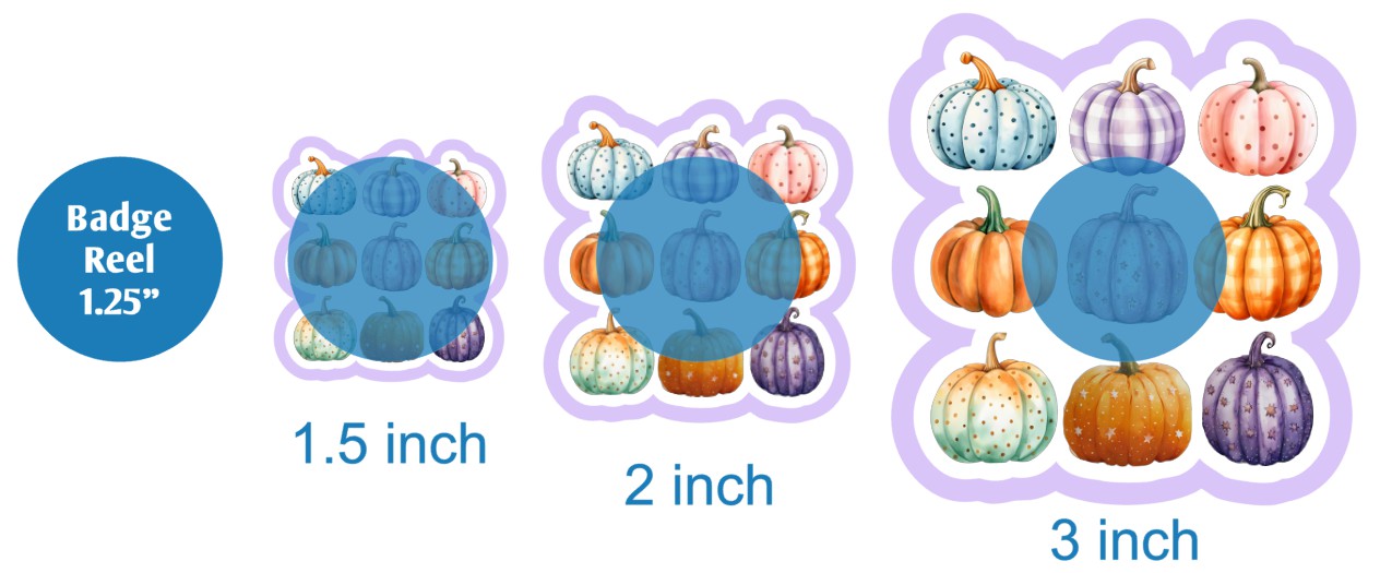 Pumpkin Collage - DECAL AND ACRYLIC SHAPE #DA03367