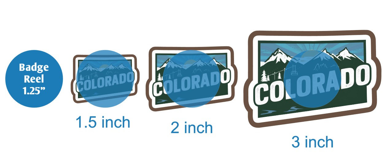 Retro Colorado - DECAL AND ACRYLIC SHAPE #DA03052