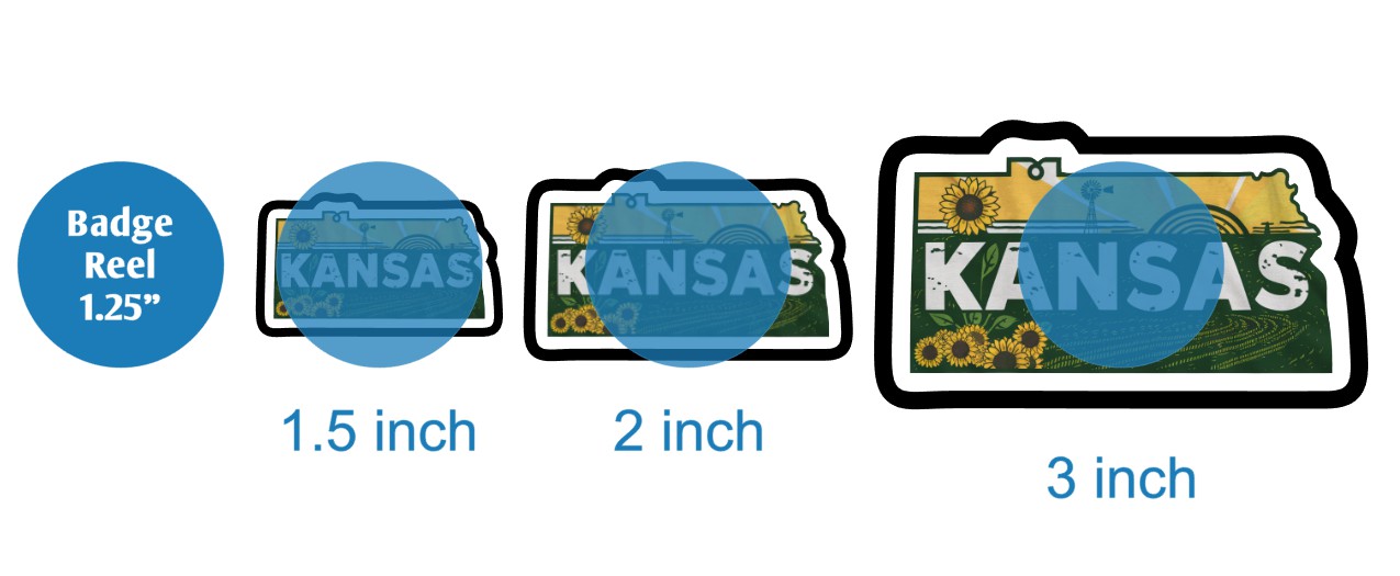 Retro Kansas - DECAL AND ACRYLIC SHAPE #DA03062